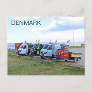Dänemark Tuk-Tuk Postkarte! Postkarte