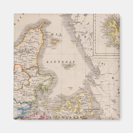 Dänemark und Deutschland Magnet (Vorne)