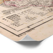 Dänemark und Deutschland Poster (Ecke)