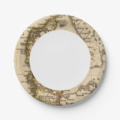 Dänemark und Island 2 Pappteller (Vorderseite)