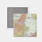 Dänemark und Island Magnet (Vorderseite/Rückseite)