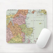 Dänemark und Island Mousepad (Mit Mouse)