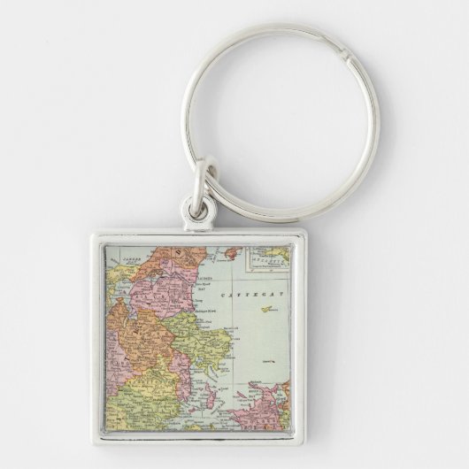 Dänemark und Island Schlüsselanhänger (Vorne)