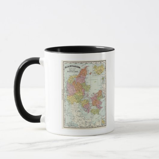 Dänemark und Island Tasse (Links)