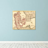 Dänemark und Schweden Leinwanddruck (Insitu (Holzboden))