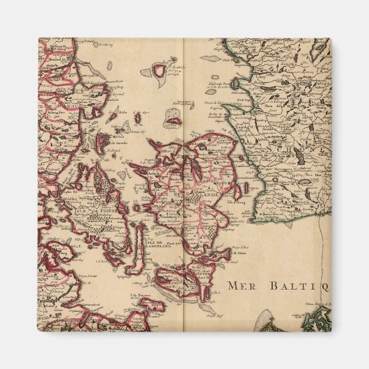 Dänemark und Schweden Magnet (Vorne)