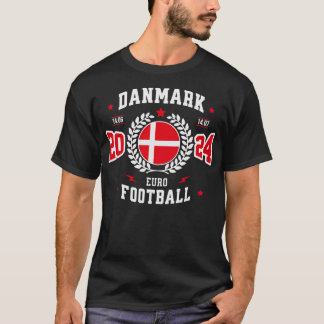 Dänemark Unterstützung 2024 T-Shirt
