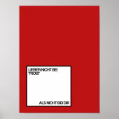 Dänemark - V.N.D. Poster (Vorne)