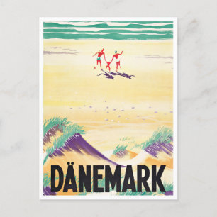 Dänemark Vintage Reise Postkarte