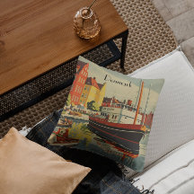 Dänemark Vintage Travel Poster