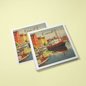 Dänemark Vintage Travel Poster kundenspezifisch