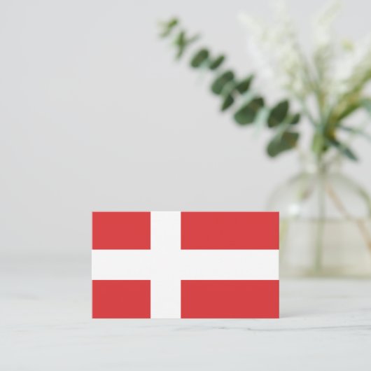 Dänemark Visitenkarte (Stehend Vorderseite)
