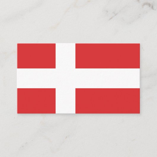 Dänemark Visitenkarte (Vorderseite)