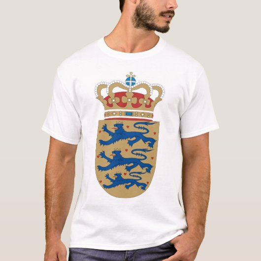 Dänemark voll, Dänemark T-Shirt (Vorderseite)