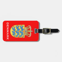Dänemark-Wappen Gepäck Tage