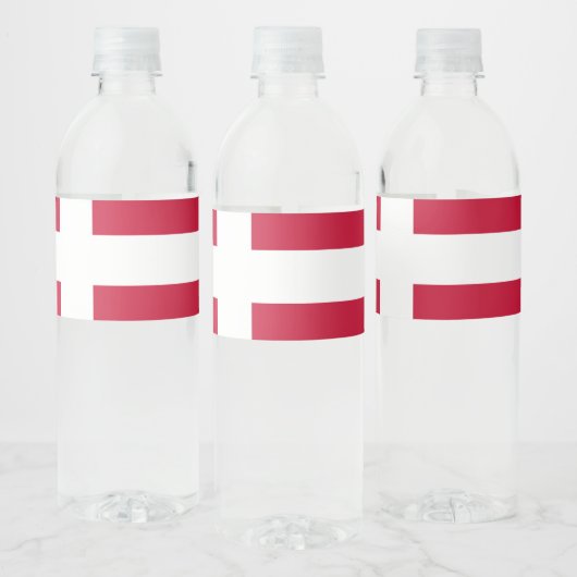 Dänemark Wasserflaschenetikett (Flaschen)