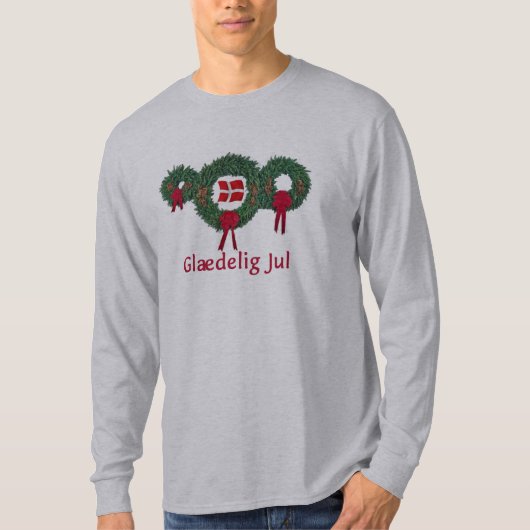 Dänemark-Weihnachten 2 T-Shirt (Vorderseite)