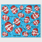 Dänemark Weihnachten| Geschenkpapier (Flach)
