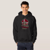 Dänemark Wikinger-Flagge Hoodie (Vorne ganz)