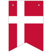 Dänemark Wimpelkette (Dritte Fahne)