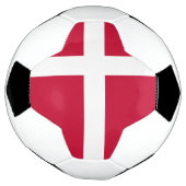 Dänemarkflagge Fußball (Gedreht)