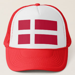 Dänemarkflagge Truckerkappe