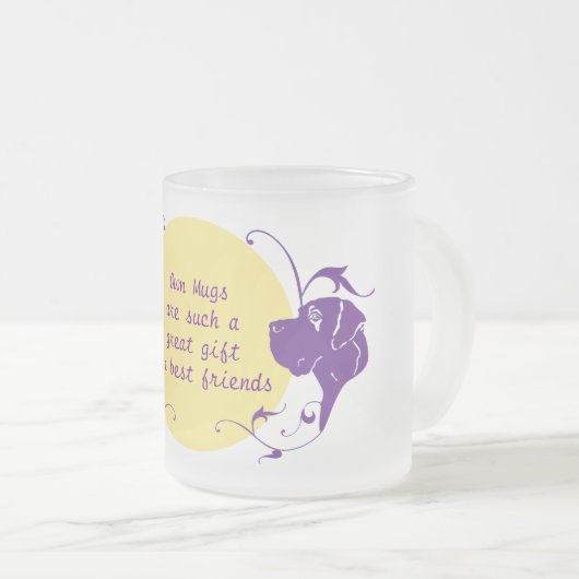 Danemug Mattglastasse (VorderseiteRechts)