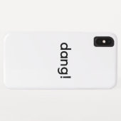 Dang! Case-Mate iPhone Hülle (Rückseite (Horizontal))