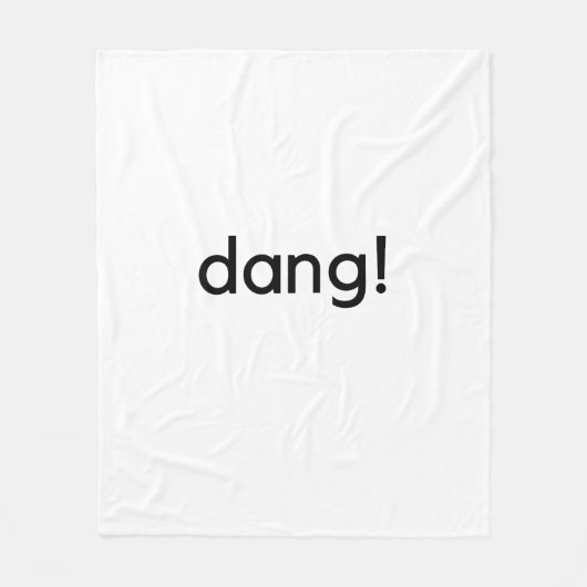 Dang! Fleecedecke (Vorderseite)