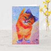 Dang! Grußkarte Karte (Gelbe Blume)