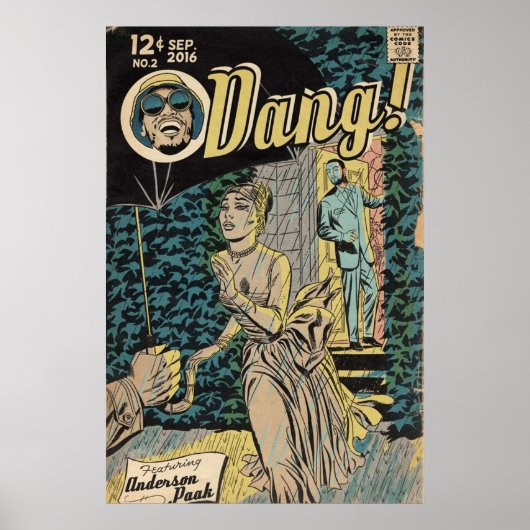 Dang Hip Hop Comic Buchkunst Poster (Vorne)