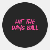 Dang Ll2 Runder Aufkleber (Vorderseite)