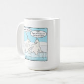 "Dang Polaroide sind Schauspiel oben wieder!" Kaffeetasse (Vorderseite Links)