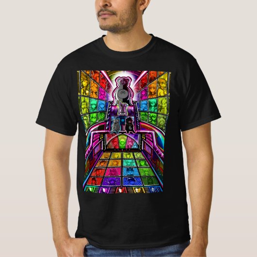 Danganronpa monokuma witzig T-Shirt (Vorderseite)