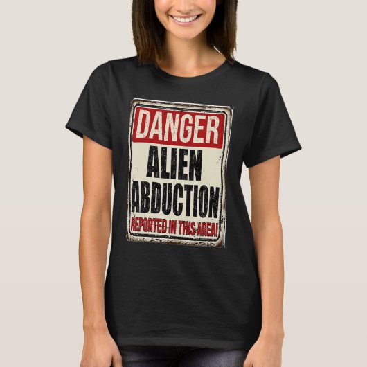 Danger Aliens Graphic T-Shirt (Vorderseite)