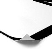 DANGER BAD MOOD FAKE FUNNY SICHERHEITSSIGNAGE POSTER (Ecke)