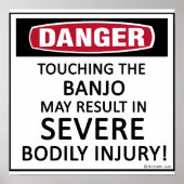 Danger Banjo Poster (Vorne)