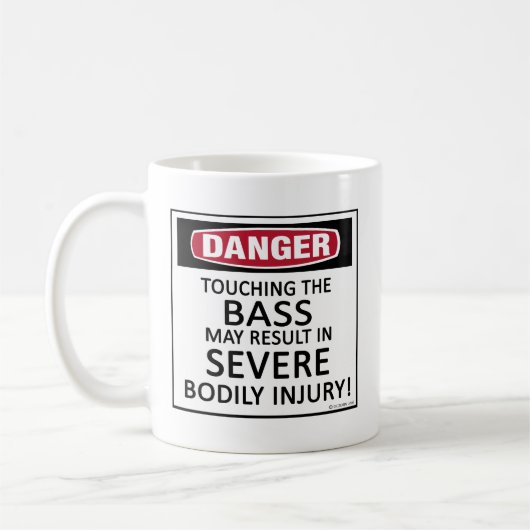 Danger Bass Kaffeetasse (Links)