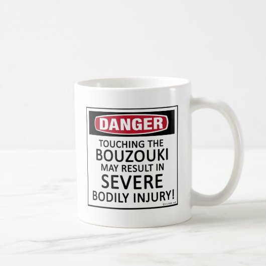 Danger Bouzouki Kaffeetasse (Rechts)