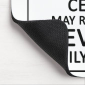 Danger Cello Mousepad (Ecke)