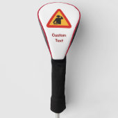 Danger-DJs am Arbeitsplatz Golf Headcover (Vorderseite)