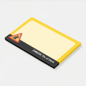 Danger-DJs am Arbeitsplatz Post-it Klebezettel (angewinkelt)