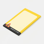 Danger-DJs am Arbeitsplatz Post-it Klebezettel (angewinkelt)