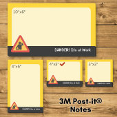 Danger-DJs am Arbeitsplatz Post-it Klebezettel