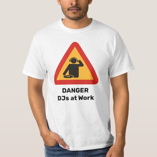 Danger-DJs am T - Shirt (Vorderseite)