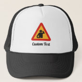 Danger-DJs bei Trucker-Hut Truckerkappe (Vorderseite)