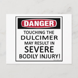 Danger Dulcimer Postkarte