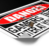 Danger Gamers Inside Poster (Ecke)