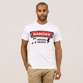 DANGER_HOUSE MUSIK 1 T-Shirt (Vorne ganz)