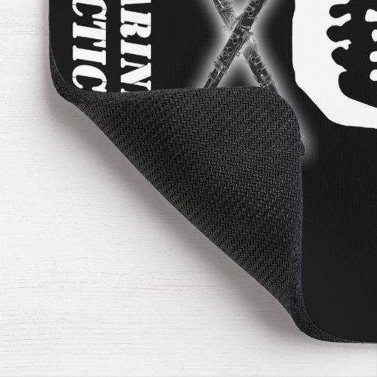 DANGER - Klarinettentraining Mousepad (Ecke)